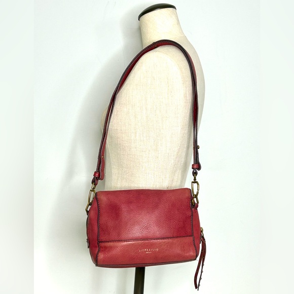 Liebskind Berlin Luxuriously Crafted Pink Leather Crossbody Bag - Picture 3 of 16